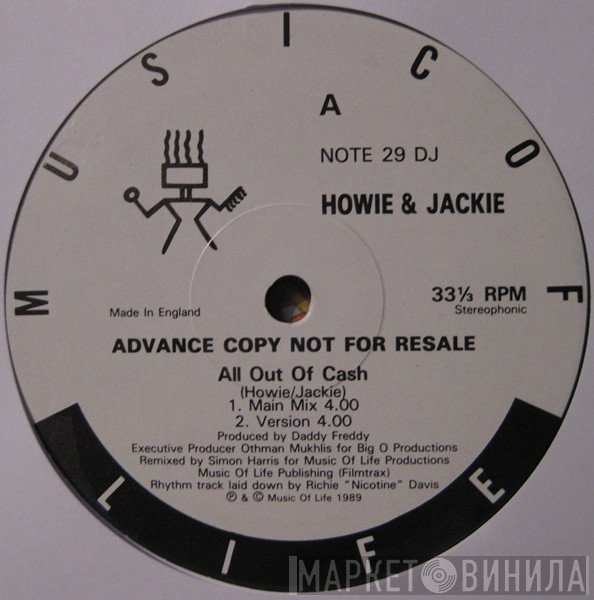 Howie and Jackie - All Out Of Cash