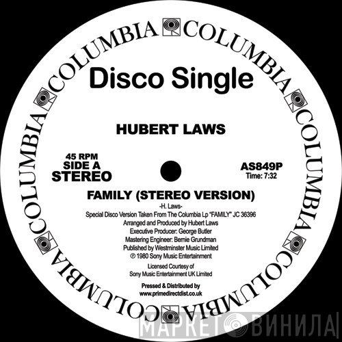 Hubert Laws - Family