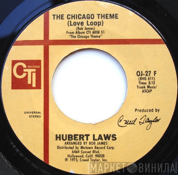 Hubert Laws - The Chicago Theme / I Had A Dream