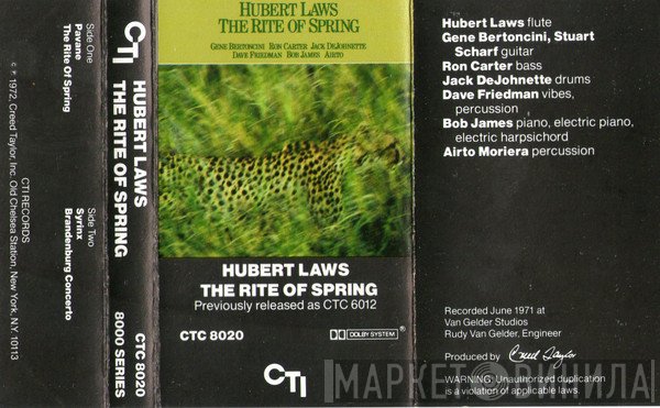 Hubert Laws  - The Rite Of Spring