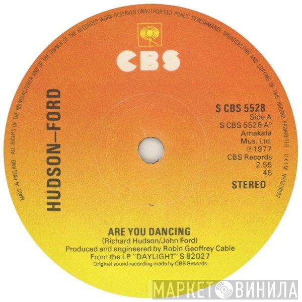 Hudson-Ford - Are You Dancing
