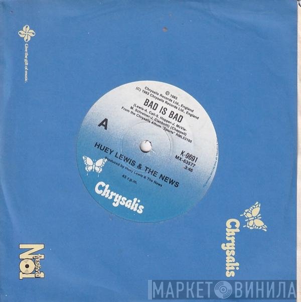 Huey Lewis & The News  - Bad Is Bad