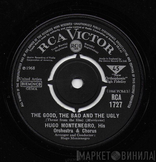Hugo Montenegro, His Orchestra And Chorus - The Good, The Bad And The Ugly