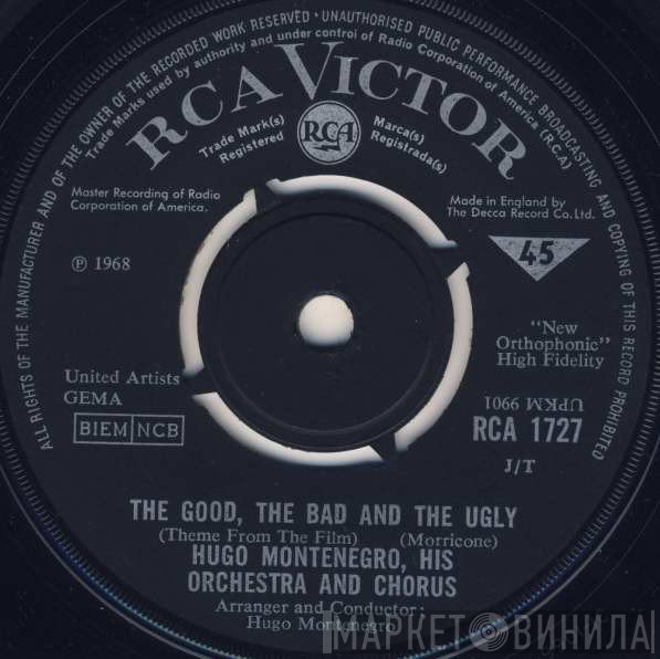 Hugo Montenegro, His Orchestra And Chorus - The Good, The Bad And The Ugly