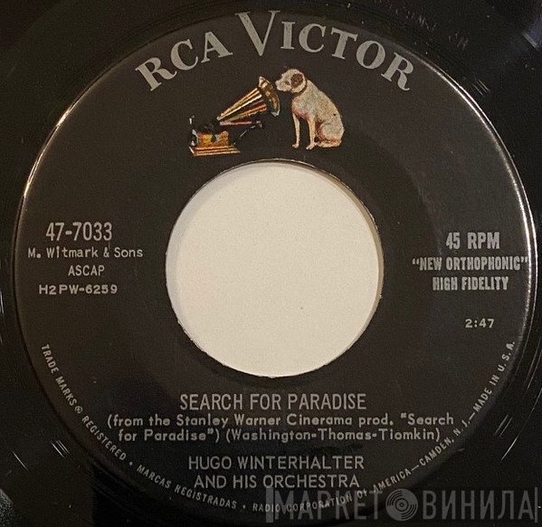 Hugo Winterhalter Orchestra  - Search For Paradise