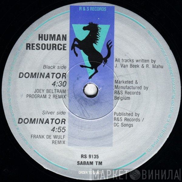 Human Resource - Dominator (The Remixes)