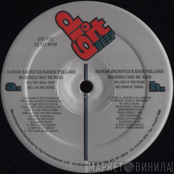 Human Sacrifice, Karen Pollard - Mujeres / Take Me Back