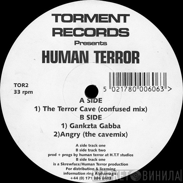 Human Terror - The Terror Cave