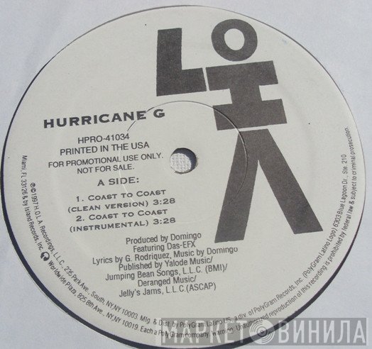 Hurricane G.  - Coast To Coast