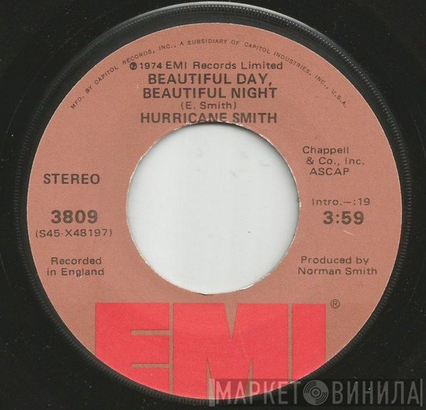 Hurricane Smith - Beautiful Day, Beautiful Night