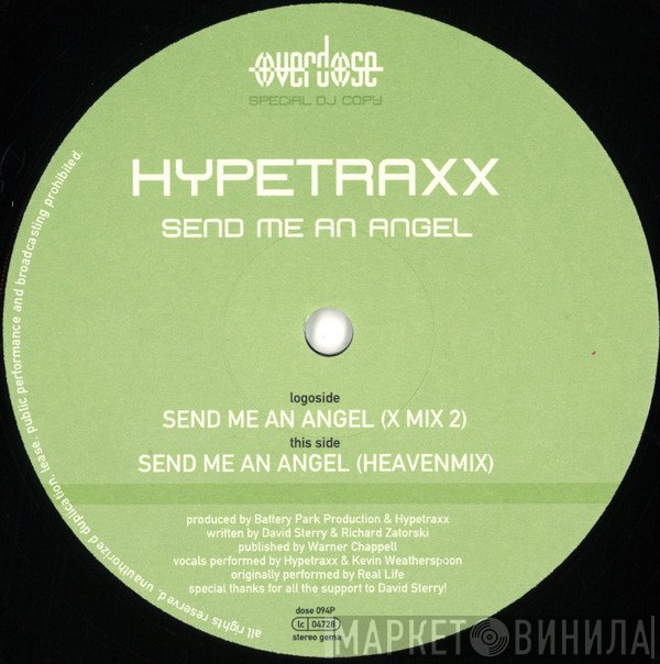 Hypetraxx  - Send Me An Angel