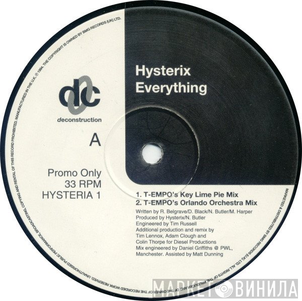 Hysterix - Everything