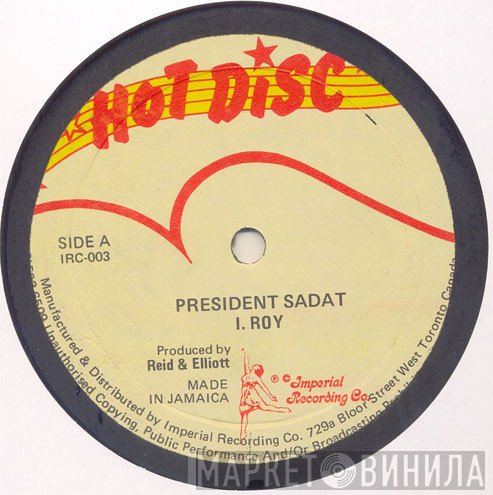 I-Roy - President Sadat