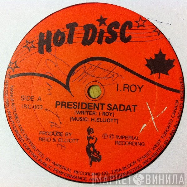 I-Roy - President Sadat