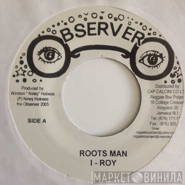 I-Roy  - Roots Man