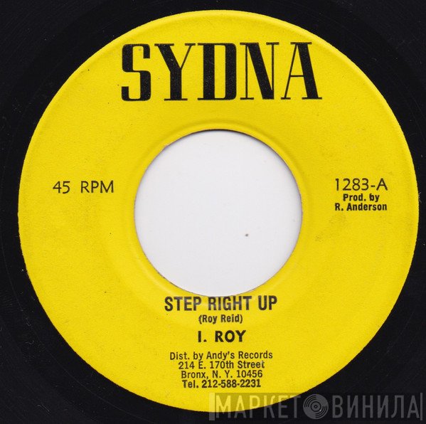 I-Roy  - Step Right Up