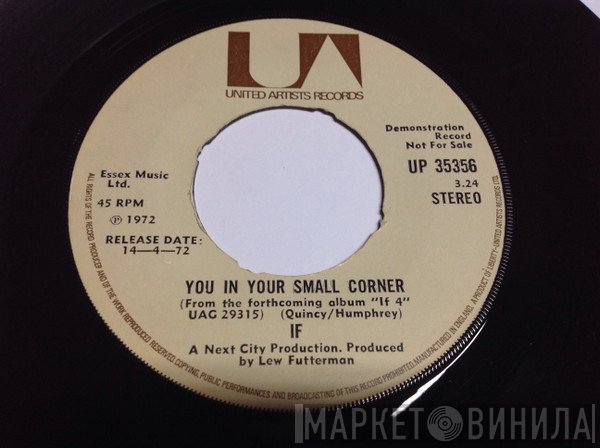 IF  - You In Your Small Corner / Waterfall