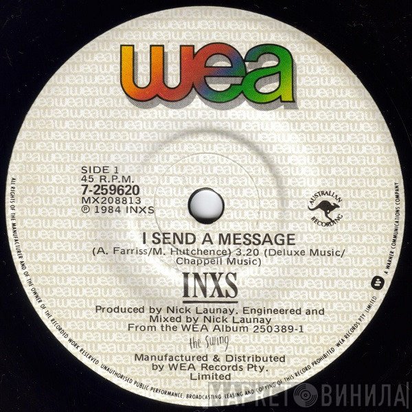 INXS  - I Send A Message