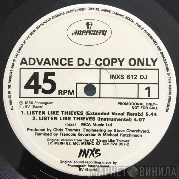 INXS  - Listen Like Thieves