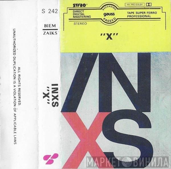 INXS  - X