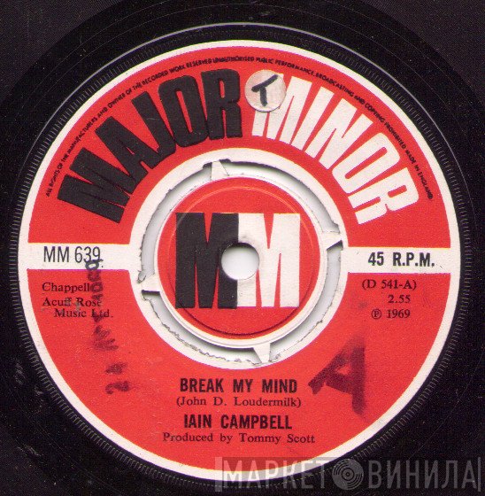 Iain Campbell  - Break My Mind