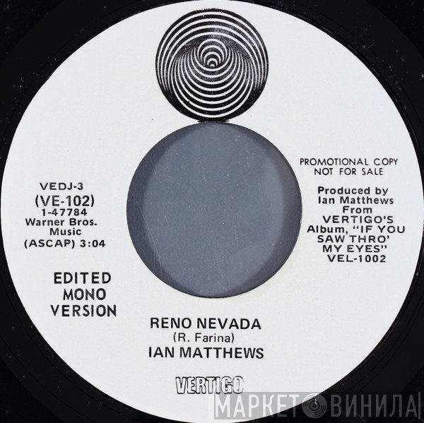Iain Matthews  - Reno Nevada