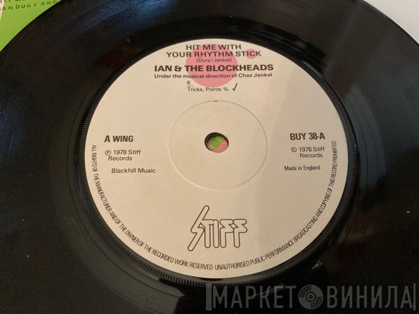 Ian Dury And The Blockheads - Hit Me With Your Rhythm Stick