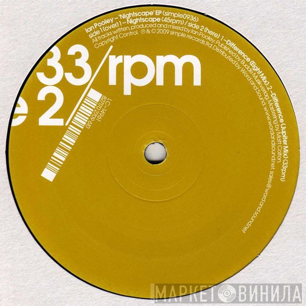 Ian Pooley  - Nightscape EP