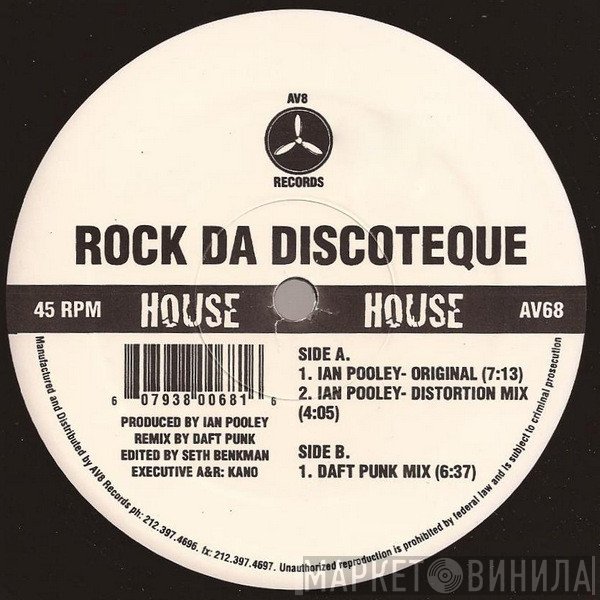 Ian Pooley - Rock Da Discoteque EP