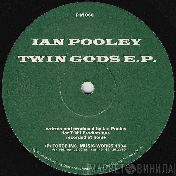 Ian Pooley - Twin Gods E.P.