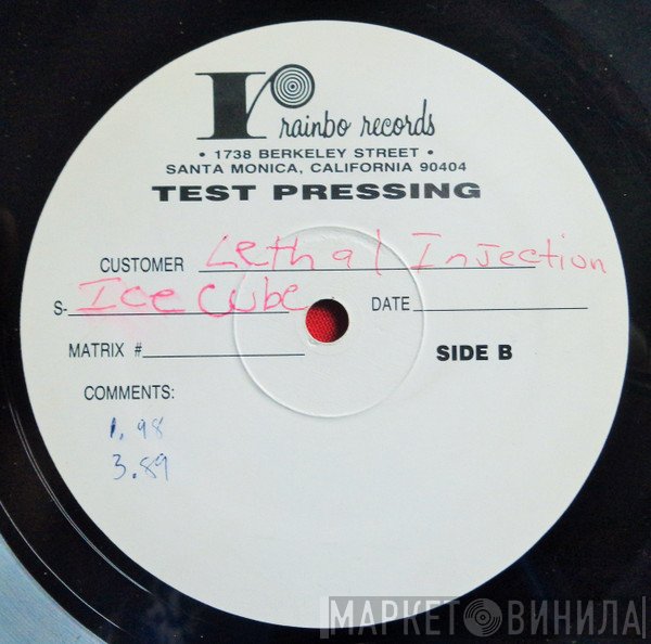 Ice Cube  - Lethal Injection