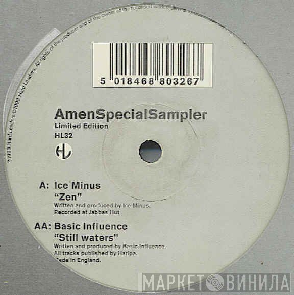 Ice Minus / Basic Influence  - Amen Special Sampler