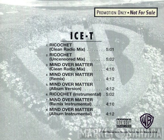 Ice-T - Ricochet / Mind Over Matter