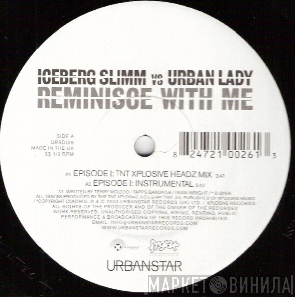 Iceberg Slimm, Urban Lady - Reminisce With Me
