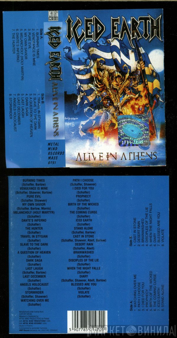 Iced Earth  - Alive In Athens