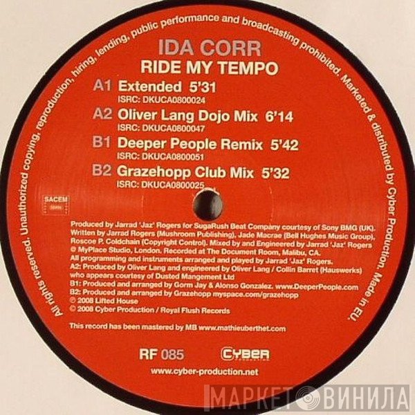 Ida Corr  - Ride My Tempo