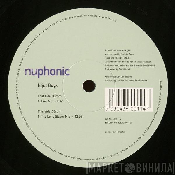 Idjut Boys - Roll Over And Snore
