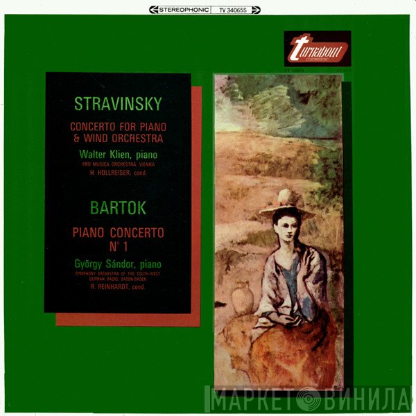 Igor Stravinsky, Béla Bartók - Concerto For Piano & Wind Orchestra / Piano Concerto Nº 1