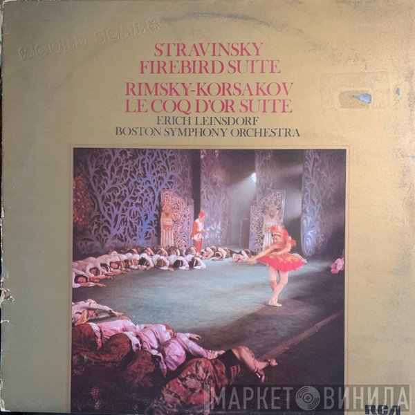 Igor Stravinsky, Nikolai Rimsky-Korsakov, Erich Leinsdorf, Boston Symphony Orchestra - The Firebird / Le Coq D'Or