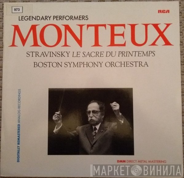 Igor Stravinsky, Boston Symphony Orchestra, Pierre Monteux - Le Sacre Du Printemps