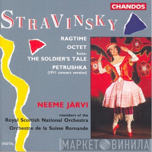 Igor Stravinsky, Neeme Järvi - Ragtime, Octet, Soldier's Tale Suite, Petrushka Suite,