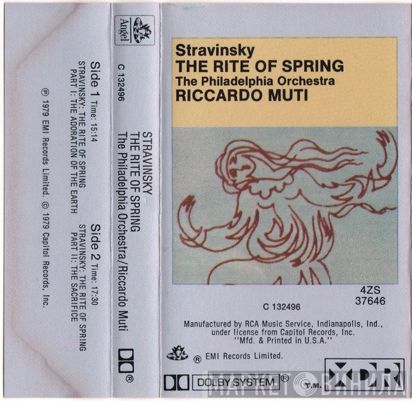 Igor Stravinsky, The Philadelphia Orchestra, Riccardo Muti  - The Rite Of Spring