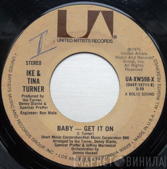 Ike & Tina Turner - Baby - Get It On