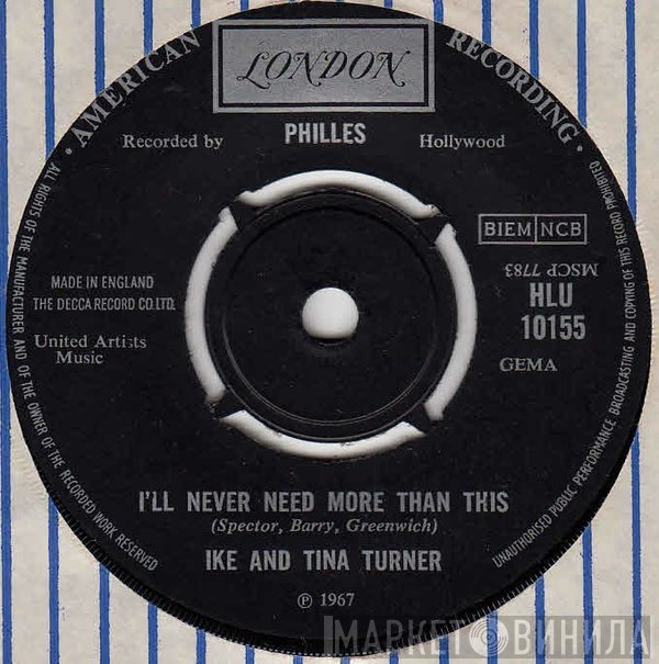 Ike & Tina Turner - I'll Never Need More Than This