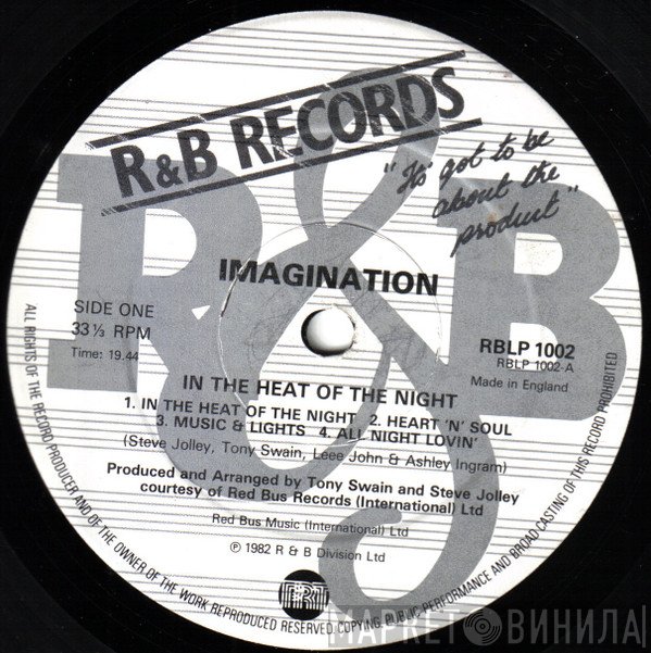 Imagination - In The Heat Of The Night