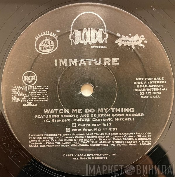 Immature - Watch Me Do My Thing