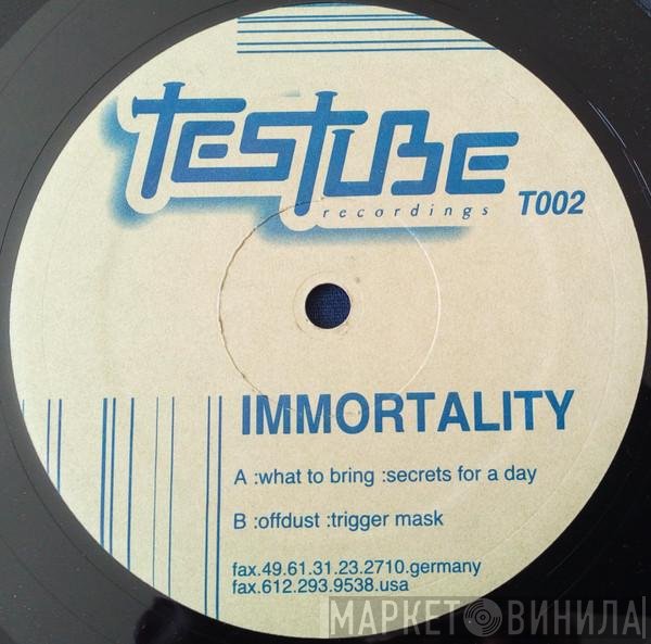 Immortality - Immortality Volume One