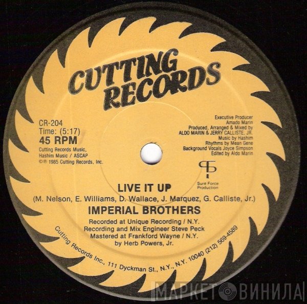 Imperial Brothers - Live It Up