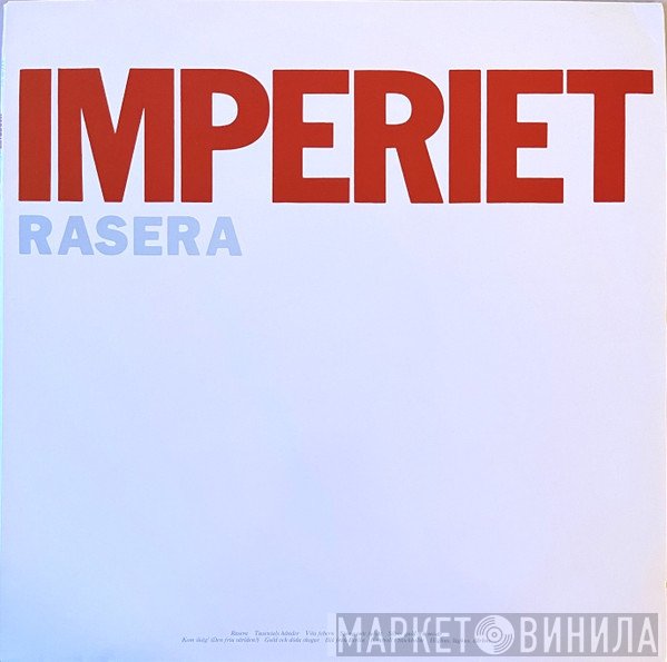 Imperiet  - Rasera