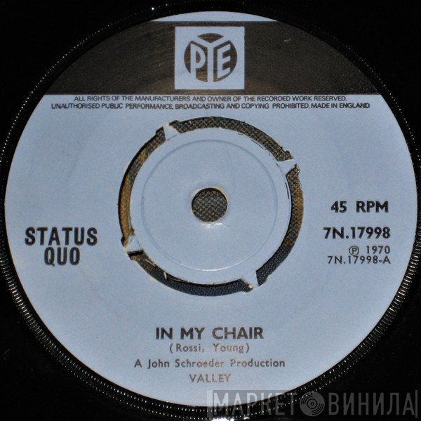  - In My Chair